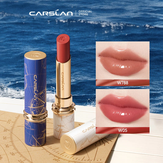 CARSLAN été Voyage limité inondation baiser rouge à lèvres aqueux hydratant Non collant mat rouge à lèvres femmes cosmétiques maquillage