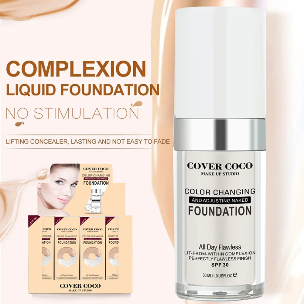 Cover Coco – Fond de teint liquide longue tenue et hydratant