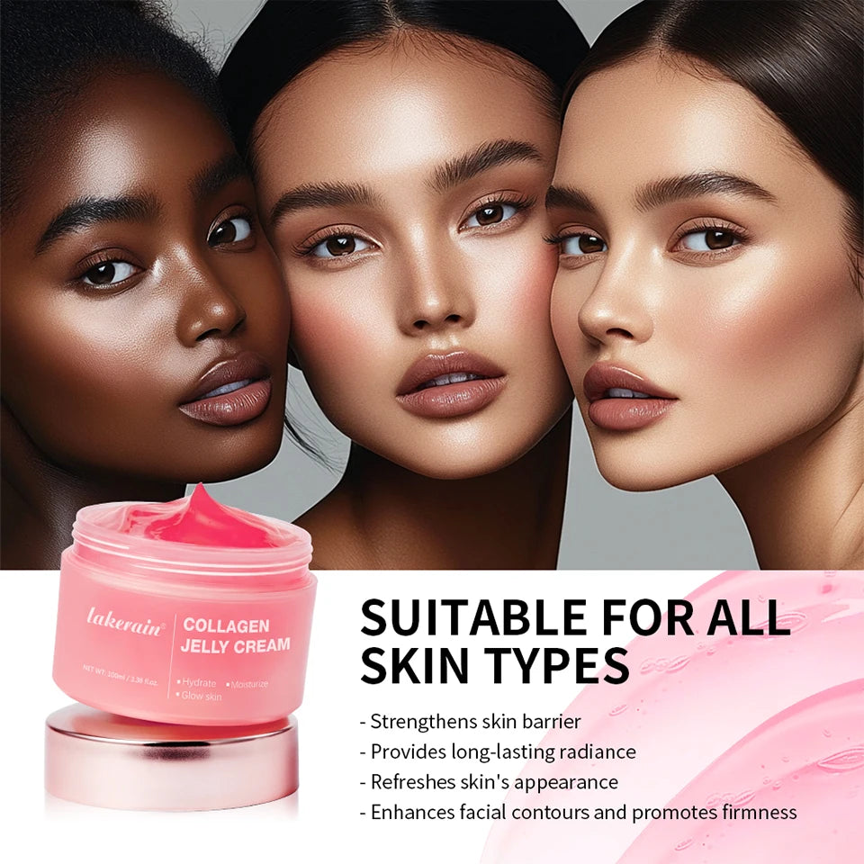 Crème collagène & niacinamide - Hydratation 24h, Glow & Lift