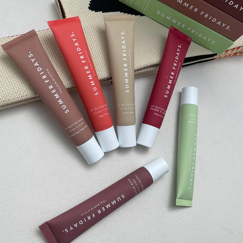 Offre spéciale réfrigérateurs d'été baume à lèvres Mini ensemble de brillant à lèvres nouveau hydratant Transparent lisse Tube souple miroir INS rouge à lèvres maquillage des lèvres
