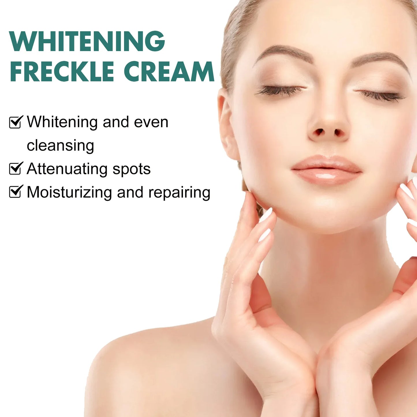 Crème visage éclaircissante – Taches, mélasma & anti-âge