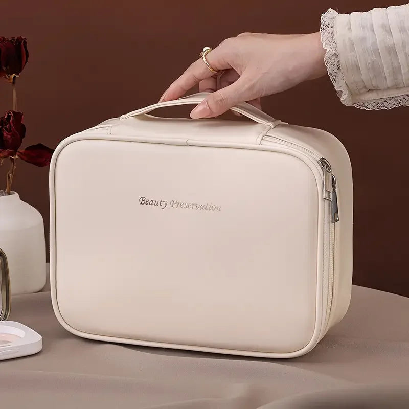 Sac de Voyage Cosmétique Étanche à Grande Capacité