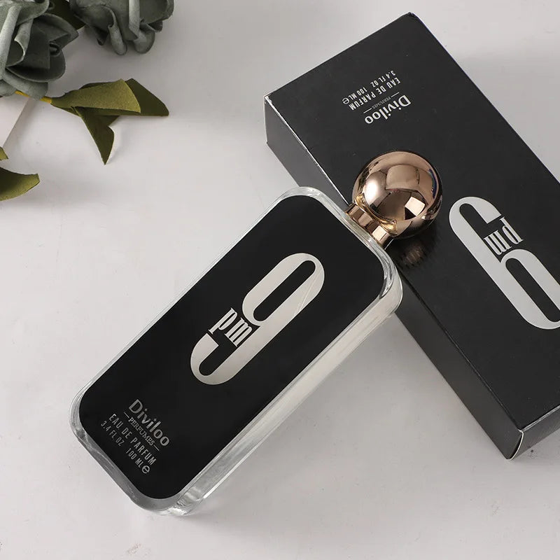 Offres spéciales 100ml 9PM 9AM plongée hommes durabilité neutre avec charme attrayant ton bois pour un plus solennel magnifique parfum Spray