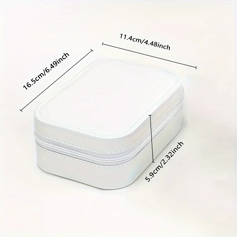 Trousse de maquillage éclairée par LED avec séparateurs réglables – Étui à cosmétiques de voyage portable, rechargeable par USB