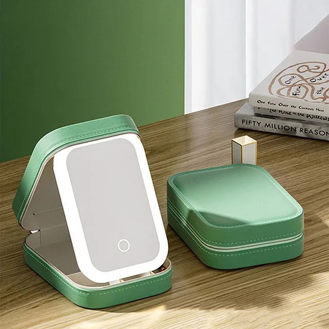 Trousse Beauté LED avec Miroir Intégré