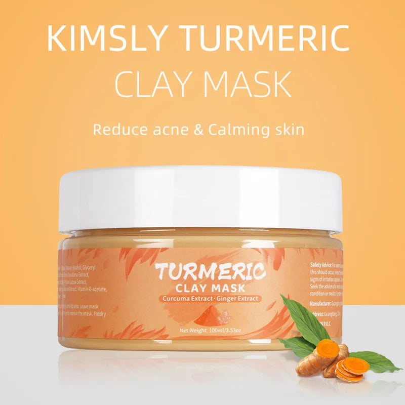 Masques Visage Naturels – Curcuma, Thé Vert, Rose & Avocat