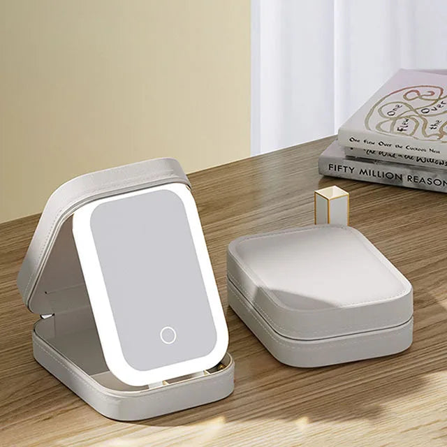 Trousse Beauté LED avec Miroir Intégré