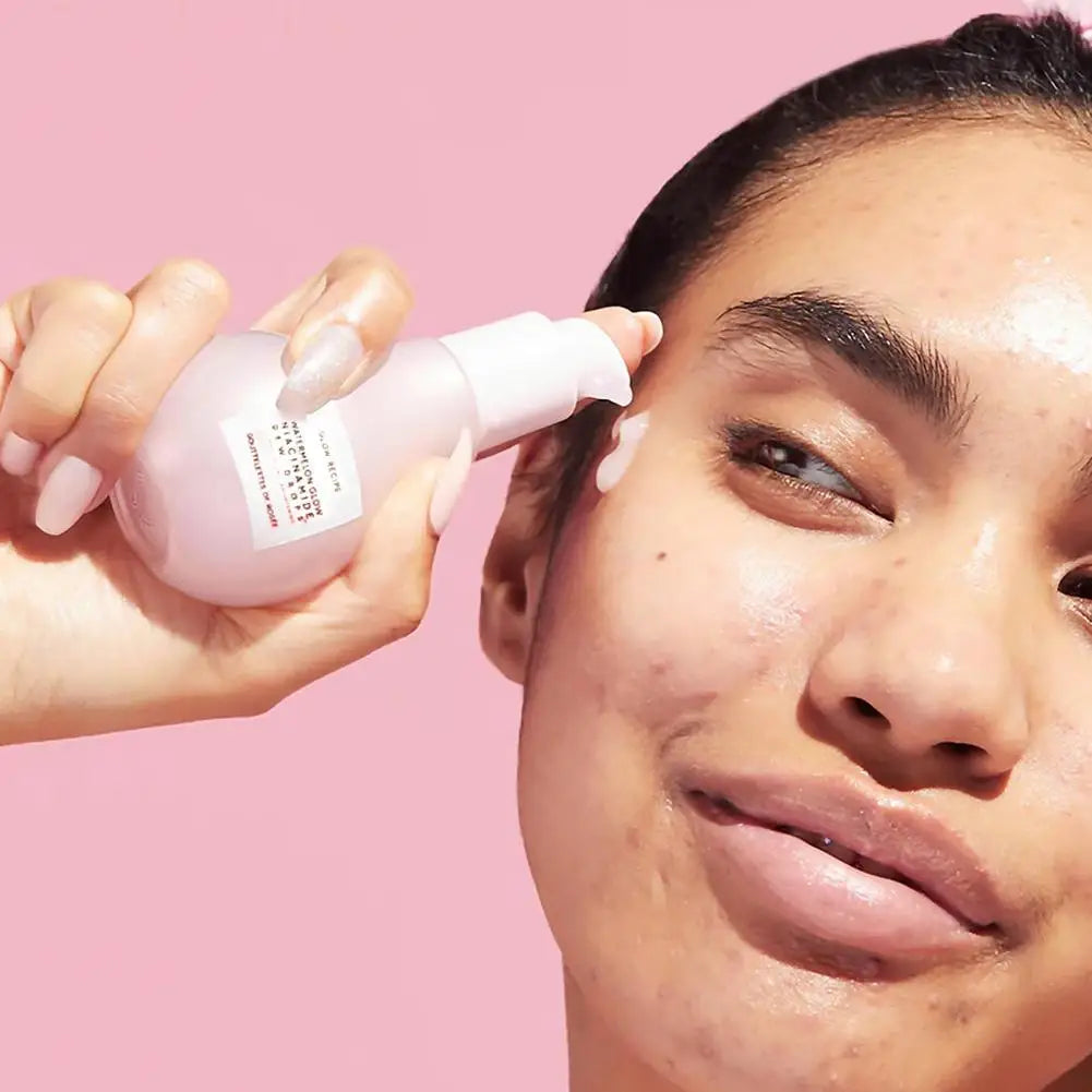 Gouttes de rosée Niacinamide, recette lumineuse de pastèque, 40ML, pour la peau lisse, hydratante, avec soin de la peau à l'acide hyaluronique