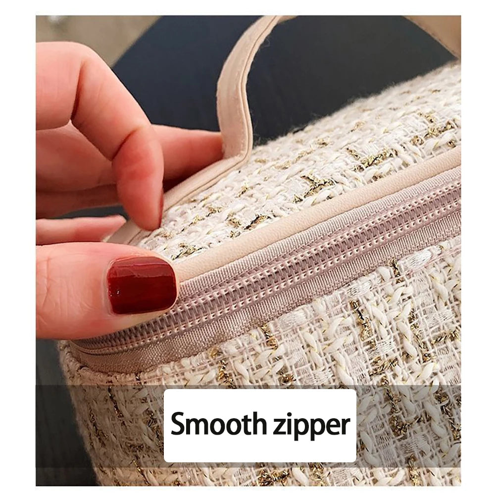 Grande capacité nouvelle sortie Portable haute valeur sac cosmétique trousse de toilette sac de rangement sac à main Simple et pratique nouveau style