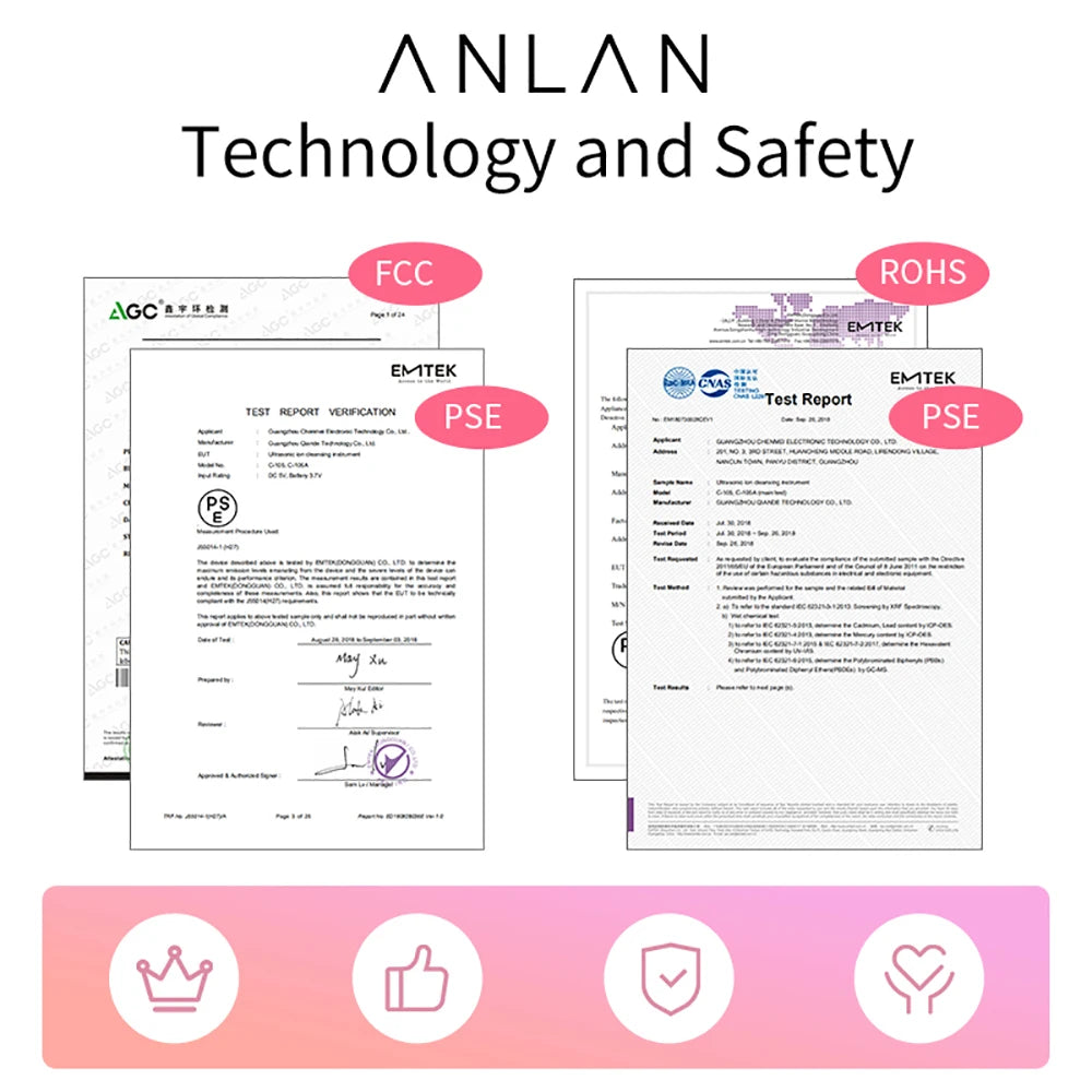 ANLAN Ohio EMS Pro – Lifting visage, rajeunissement, compresses chaud/froid