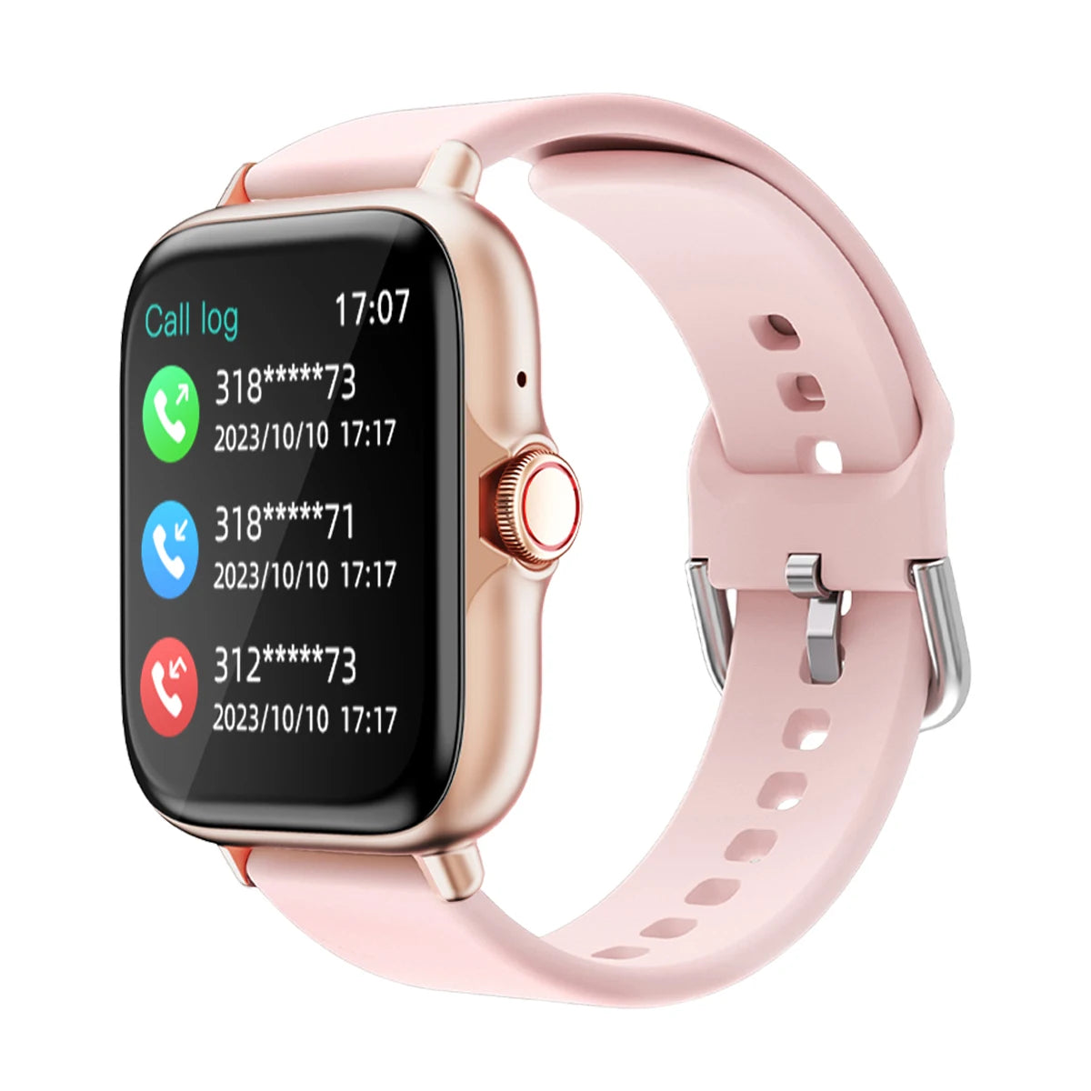 Montre intelligente étanche avec podomètre pour iPhone et Android, réponse à un message, surveillance du sommeil, informations et diag, sport, en effet, 1.83