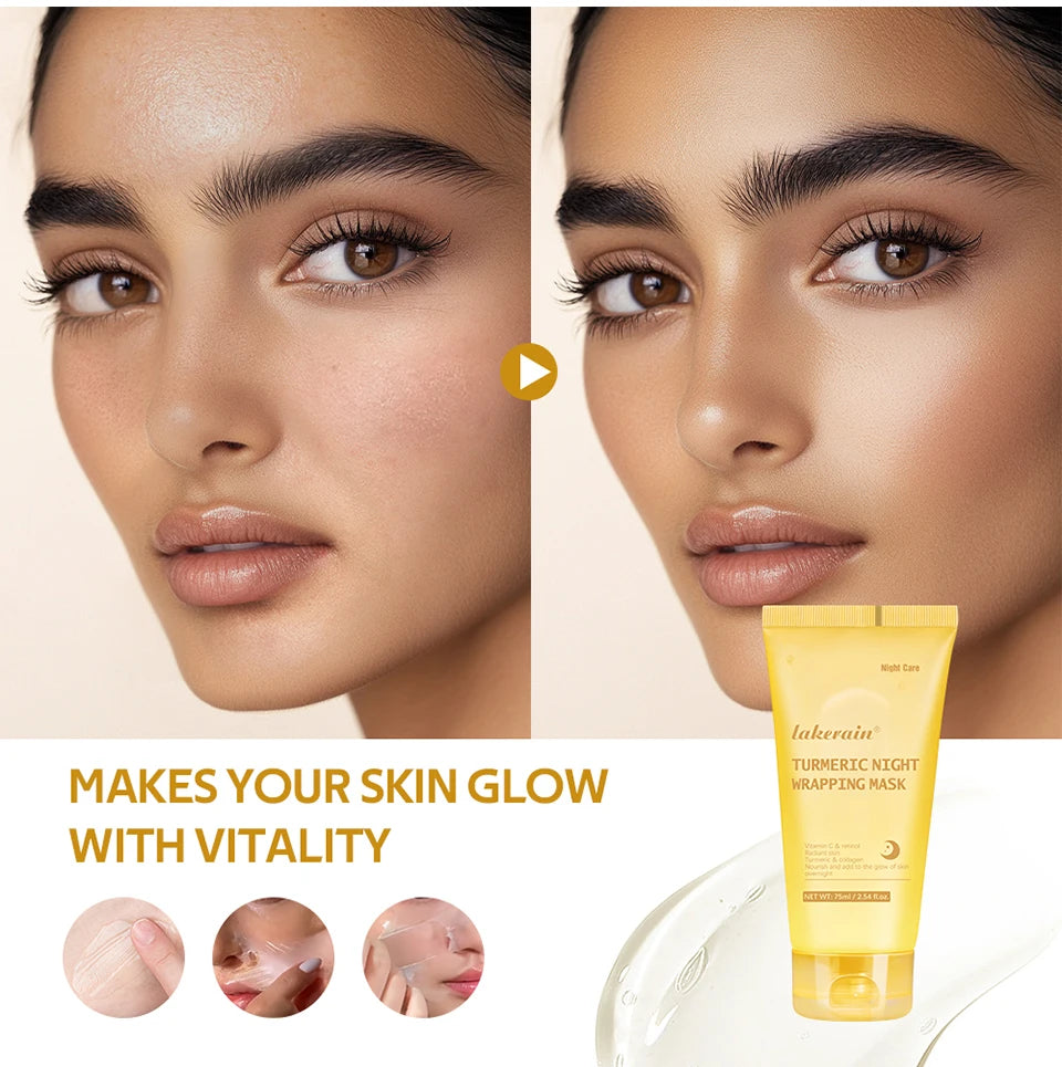 Masque Visage Nuit – Collagène & Exfoliation