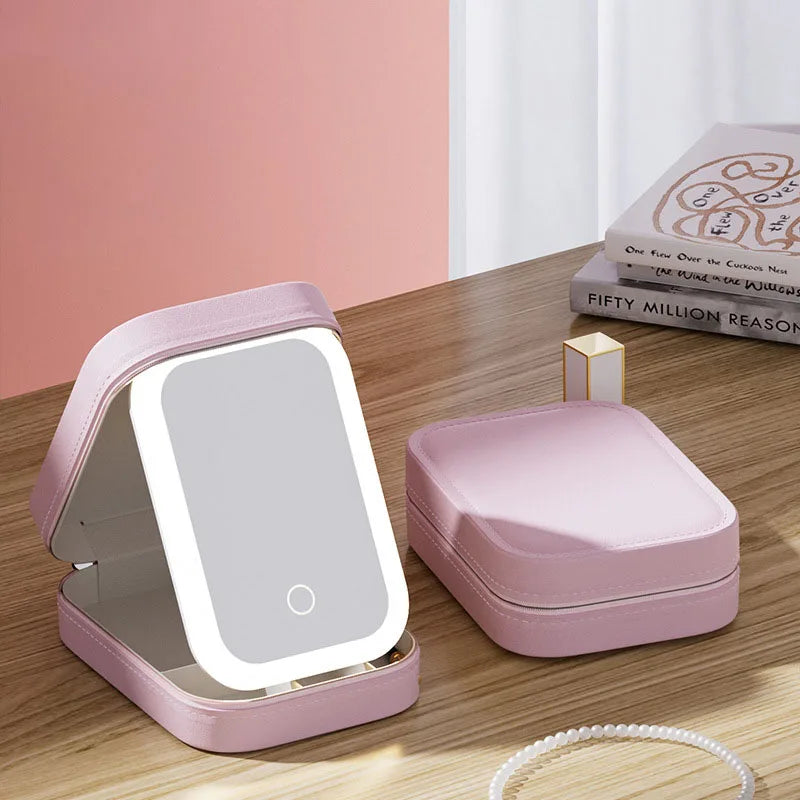 Trousse Beauté LED avec Miroir Intégré