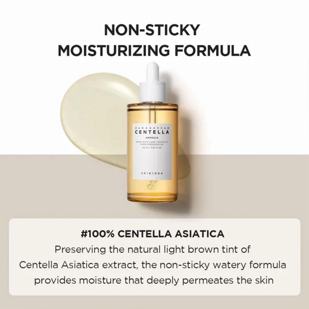 Coffret Visage Centella – Sérum, Crème Solaire & Ampoule.