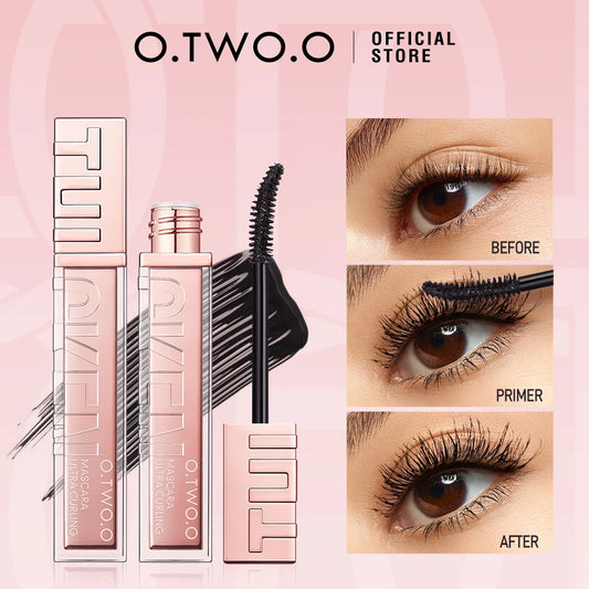 O.TWO.O 5D-Mascara noir pour les yeux, extension de cils, volumisant, longue tenue, Smudge-Verde optics, séchage rapide, imperméable, maquillage